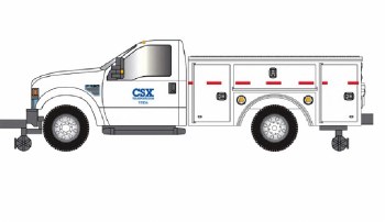 HO FORD F-350 [HI-RAILER] CSX