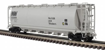 N&W 3-BAY CYLINDRICAL HOPPER