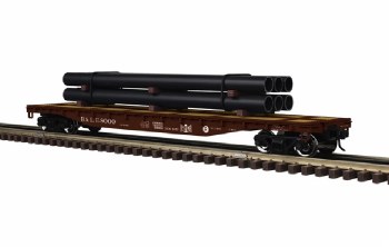 B&LE Flatcar w Pipe