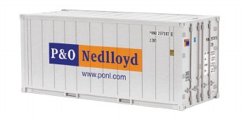 O 20' REEFER CONTAINER P&O NED