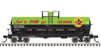 DOW 11K GAL TANK CAR #55212