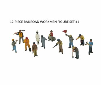 O PREMIER 12PC SET OF RAILROAD