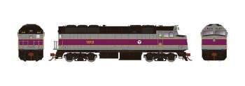 MBTA F40PH #1014