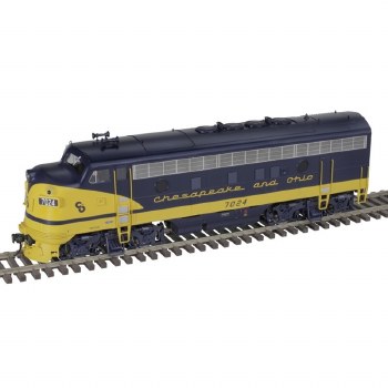 C&O F7A POWERED LOCO #7025