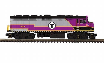 F40PH LOCOMOTIVE MBTA (NEW SCH
