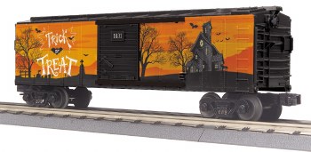 HALLOWEEN RAILKING BOX CAR