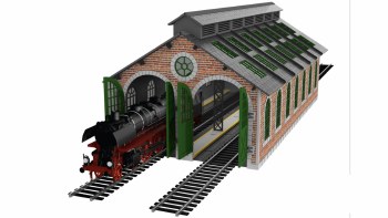 Two-Stall STEAM  ENGINE HOUSE