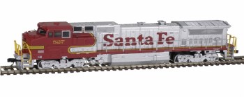 ATSF 8-40BWL #527 - DCC READY