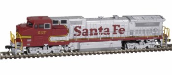 ATSF 8-40BWL #527 - DCC &SOUND