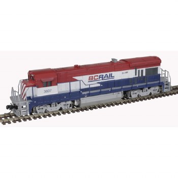 N B36-7 BC RAIL #3607 DC