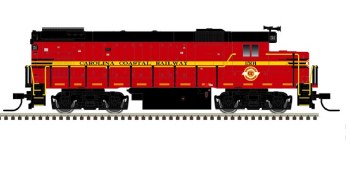 GP15-1 CAROLINA COASTAL RAILWA