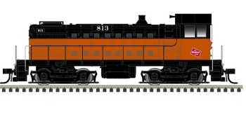 ALCO S-4 SILVER MILWAUKEE ROAD