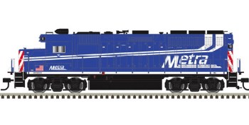 SILVER GP40 METRA #11