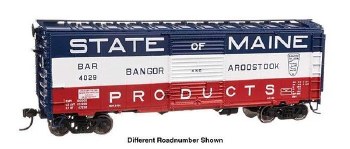 BAR 40' WELDED BOXCAR #4292