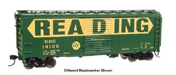 RDG 40' WELDED BOXCAR #18200