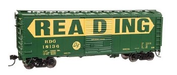 RDG 40' WELDED BOXCAR #18136