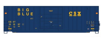 CSX 50' GUNDERSON BOXCAR