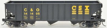 C&O/CSX 3-BAY HOPPER #141658