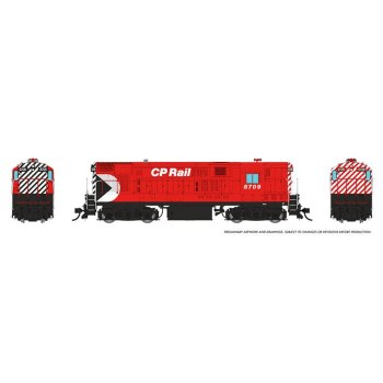 CP RAIL H16-44 #8712 - DC