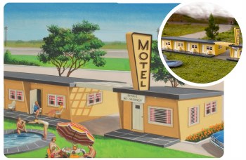 MOTEL WITH POOL KIT