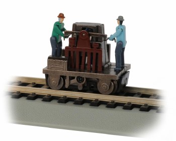 GANDY DANCER HANDCAR BROWN
