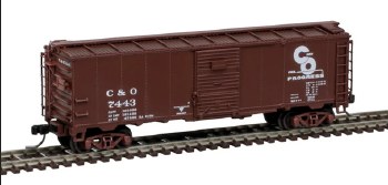 N ARA C&O BOXCAR #7451