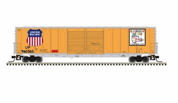 60' AUTO PARTS BOX CAR  UP [AU