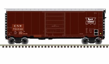 N MASTER 40' PS-1 BOX CAR C&NW