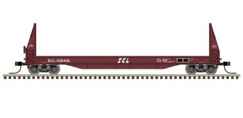50' SIECO PULPWOOD FLAT CAR SC