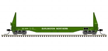50' SIECO PULPWOOD FLAT CAR BN