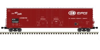 53' EVANS DOUBLE PLUG DOOR BOX