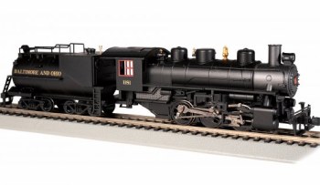 B&O 0-6-0 W/ VANDIE W/SMOKE