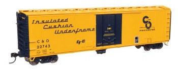 C&O 50' PCF BOXCAR #22743