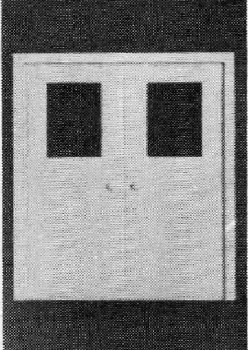 DOUBLE DOOR WITH WINDOW