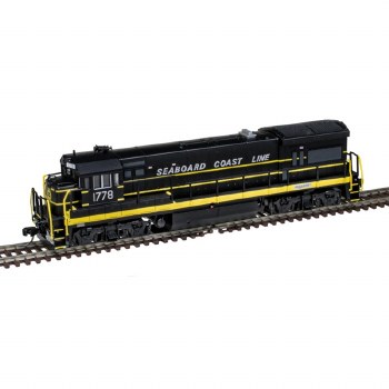 N U33/36B GOLD SEABOARD LOCO