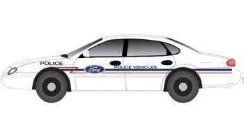 N 1996 FORD TAURUS POLICE DEMO