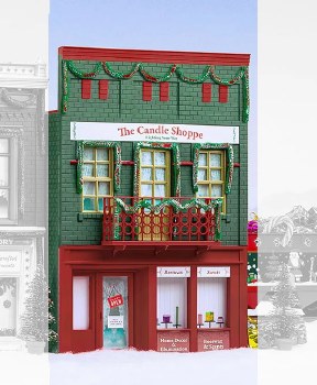 CHRISTMAS TOWN-CANDLE SHOP KIT