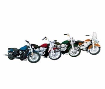 O SCALE MOTORCYCLE SET (4 pcs.