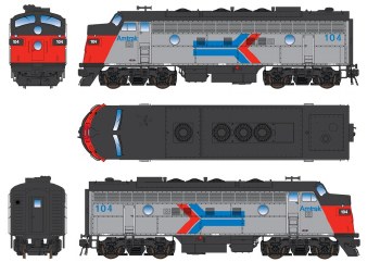 AMT F7A #101 - DCC READY