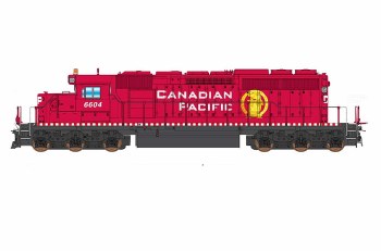 N CP SD40-2 #6608 W/SOUND