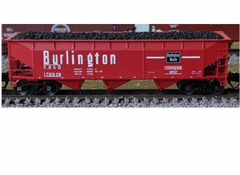 CB&Q 3-BAY HOPPER #170765