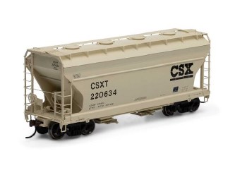 CSX 2-BAY HOPPER #220634