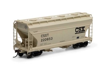 CSX 2-BAY HOPPER #220653