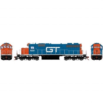 GTW SD38 #6251 - DCC & SOUND