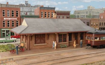 PRR BRICK COMBINATION STATION