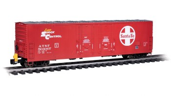 G ATSF 53' BOXCAR #504007W/EOT