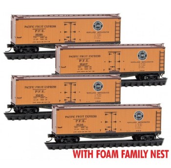 PFE 40' REEFERS - 4 PACK