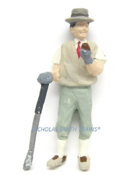 GOLFER STANDING