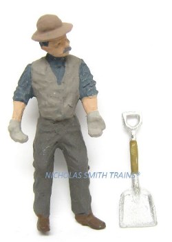 PERIOD FIREMAN WITH SHOVEL