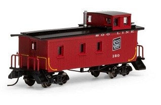 SOO WOODSIDE CABOOSE #160